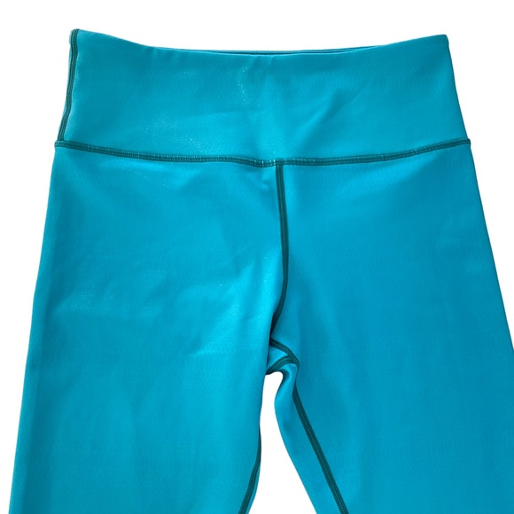 Zyia Leggings Womens 6-8 Light N Tight Ombre Metallic Teal Venom Snake Blue - Picture 4 of 14